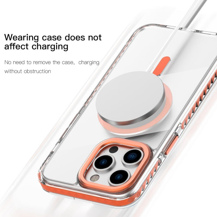 Mutural Cushion Series MagSafe Magnetic Phone Case, For iPhone 15 Pro Max, For iPhone 15 Pro