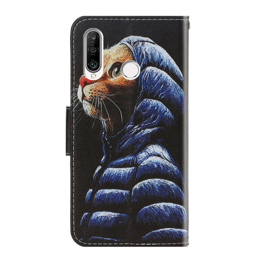 Detailed view of 3D artwork on Huawei Y6p protective leather case