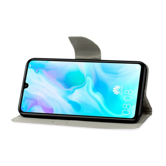 Card slot compartments inside Huawei Y6p flip wallet case