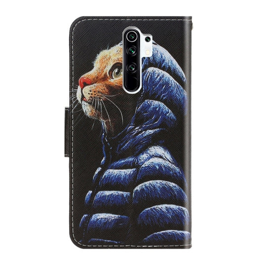 Detailed 3D artwork leather protective case Redmi 9 with stand function
