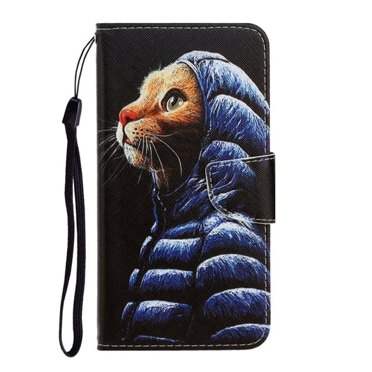 Redmi 9C flip case featuring vibrant 3D artwork and multiple card storage compartments