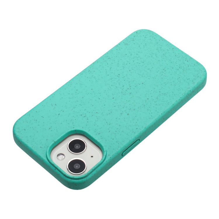 Wheat MagSafe Magnetic Straw Material + TPU Phone Case, For iPhone 15, For iPhone 14 Plus, For iPhone 14