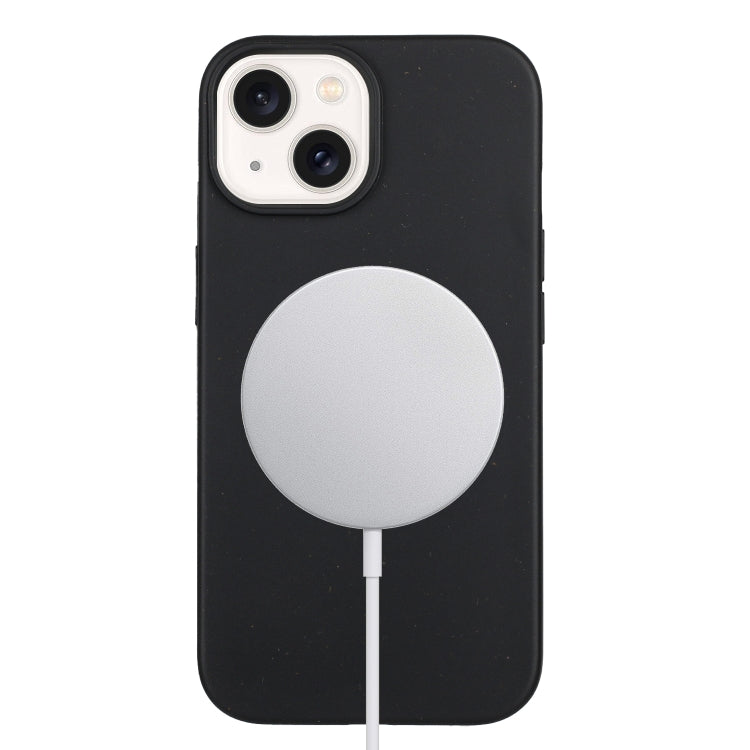 Wheat MagSafe Magnetic Straw Material + TPU Phone Case, For iPhone 13 Pro, For iPhone 13, For iPhone 12