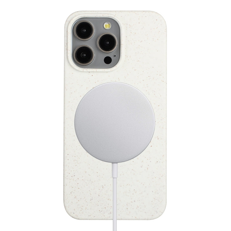 Wheat MagSafe Magnetic Straw Material + TPU Phone Case, For iPhone 11, For iPhone 11 Pro
