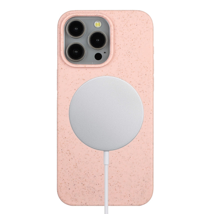 Wheat MagSafe Magnetic Straw Material + TPU Phone Case, For iPhone 11, For iPhone 11 Pro