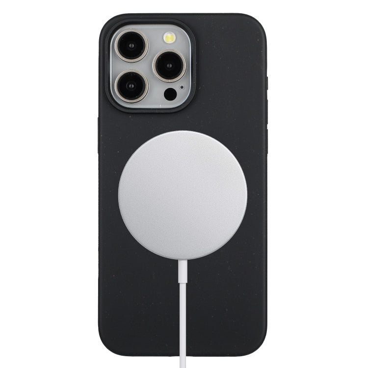 Wheat MagSafe Magnetic Straw Material + TPU Phone Case, For iPhone 11, For iPhone 11 Pro
