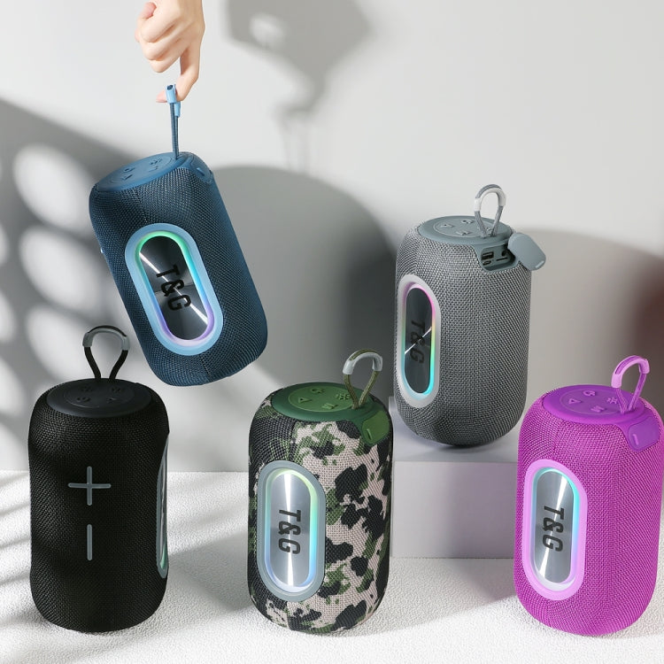 T&G TG665 20W LED Portable Subwoofer Wireless Bluetooth Speaker, TG665