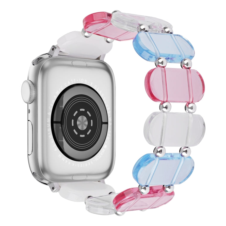 Stretch Resin Watch Band, For Apple Watch Series 8 41mm, For Apple Watch Series 8 45mm, For Apple Watch SE 2022 40mm