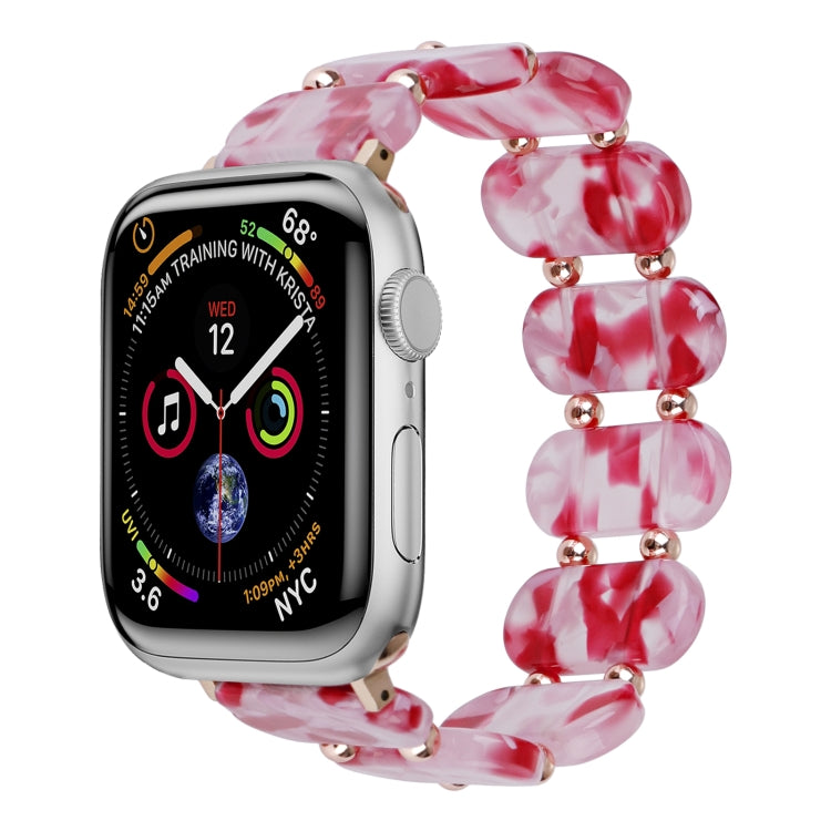 Stretch Resin Watch Band, For Apple Watch Series 8 41mm, For Apple Watch Series 8 45mm, For Apple Watch SE 2022 40mm
