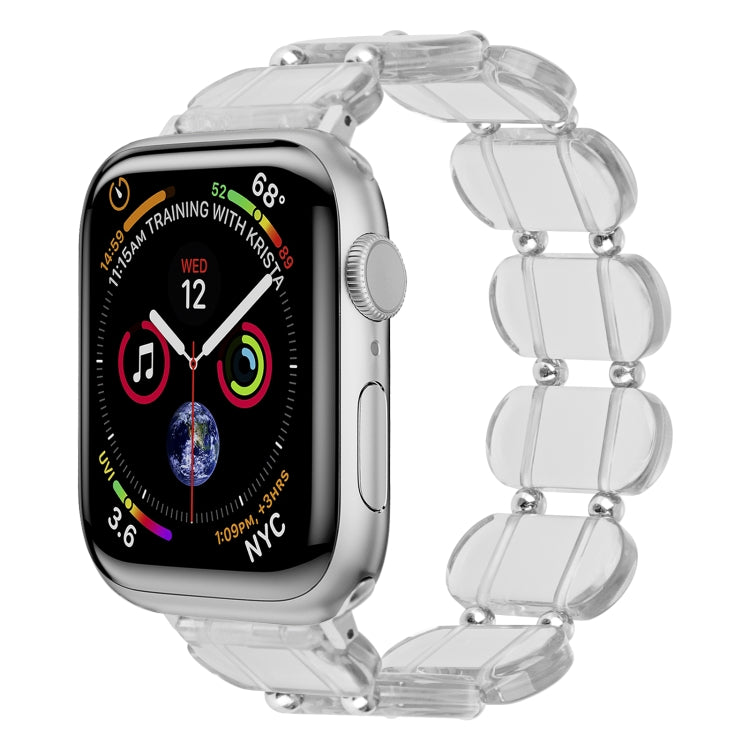 Stretch Resin Watch Band, For Apple Watch SE 40mm, For Apple Watch SE 44mm, For Apple Watch 6 40mm