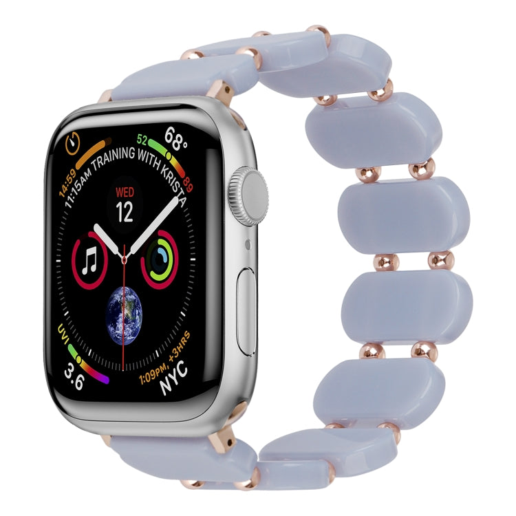 Stretch Resin Watch Band, For Apple Watch Series 6 44mm, For Apple Watch Series 5 44mm, For Apple Watch Series 5 40mm