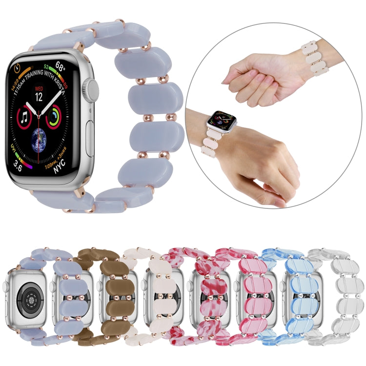 Stretch Resin Watch Band, For Apple Watch Series 3 42mm, For Apple Watch Series 2 42mm, For Apple Watch Series 2 38mm