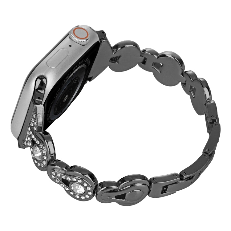 Gourd Diamond Metal Watch Band, For Apple Watch SE 40mm, For Apple Watch SE 44mm, For Apple Watch 6 40mm, For Apple Watch Series 6 44mm