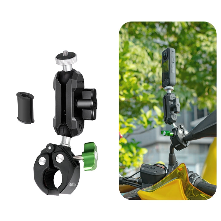 RUIGPRO Crab Clamp Action Camera Bracket, 1/4 Ball Head Mount, 1/4 Ball Head Mount with Rod, 3-claw Ball Head Mount, 3-claw Ball Head Mount with Rod, Dual-Head Crab, Dual-Head Crab with Selfie Stick, 1/4 Ball Head Dual-Head Crab with Selfie Stick������...