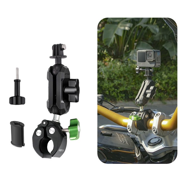 RUIGPRO Crab Clamp Action Camera Bracket, 1/4 Ball Head Mount, 1/4 Ball Head Mount with Rod, 3-claw Ball Head Mount, 3-claw Ball Head Mount with Rod, Dual-Head Crab, Dual-Head Crab with Selfie Stick, 1/4 Ball Head Dual-Head Crab with Selfie Stick������...
