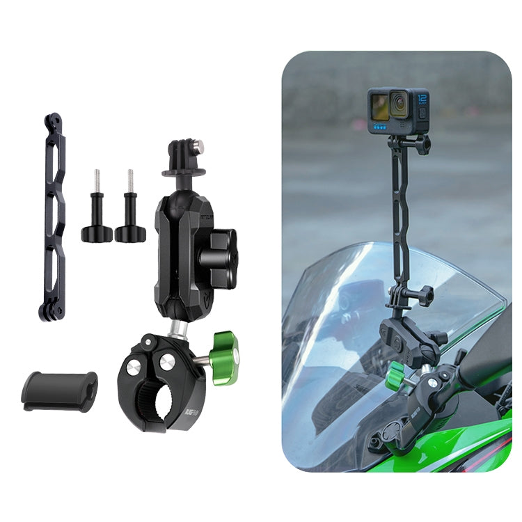 RUIGPRO Crab Clamp Action Camera Bracket, 1/4 Ball Head Mount, 1/4 Ball Head Mount with Rod, 3-claw Ball Head Mount, 3-claw Ball Head Mount with Rod, Dual-Head Crab, Dual-Head Crab with Selfie Stick, 1/4 Ball Head Dual-Head Crab with Selfie Stick������...
