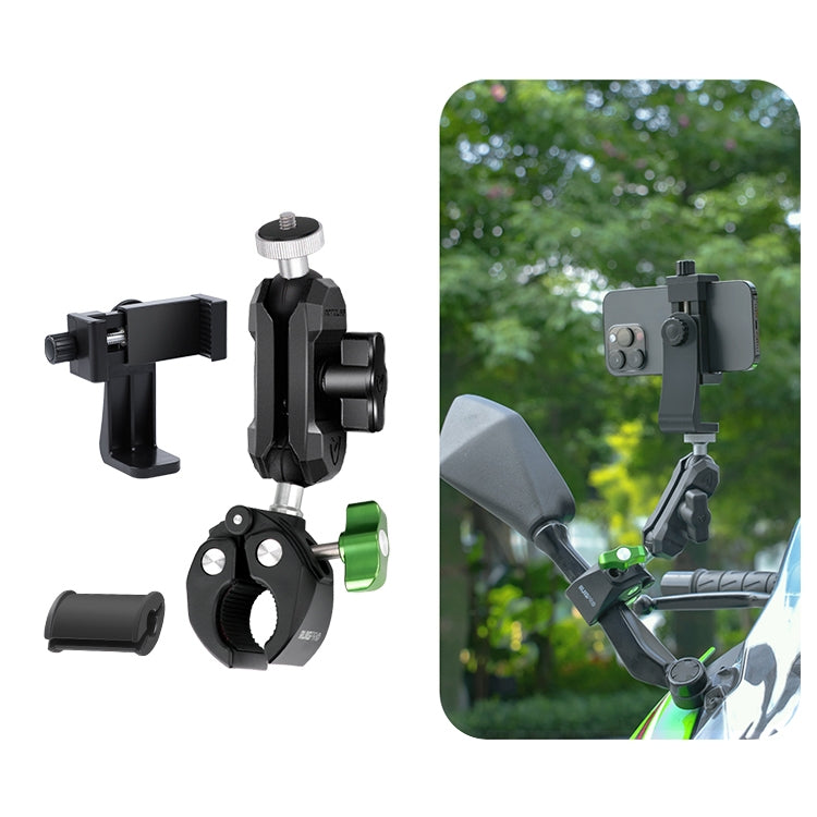 RUIGPRO Crab Clamp Action Camera Bracket, 1/4 Ball Head Mount, 1/4 Ball Head Mount with Rod, 3-claw Ball Head Mount, 3-claw Ball Head Mount with Rod, Dual-Head Crab, Dual-Head Crab with Selfie Stick, 1/4 Ball Head Dual-Head Crab with Selfie Stick������...