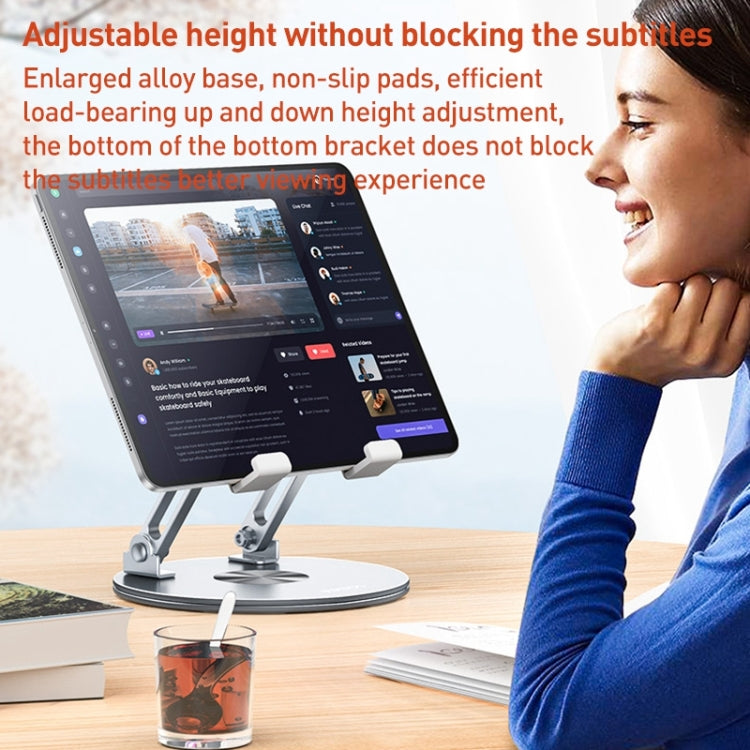 Yesido C293 360 Degree Rotating Foldable Tablet Desk Stand