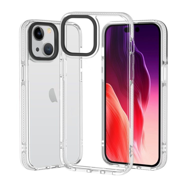 Coque TPU + PC Gold Armord pour iPhone 15 Pro Max, iPhone 15 Pro, iPhone 15 Plus, iPhone 15