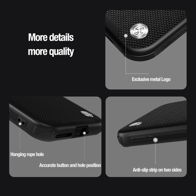 NILLKIN Textured Prop Magnetic Lens Protection Holder Nylon Phone Case