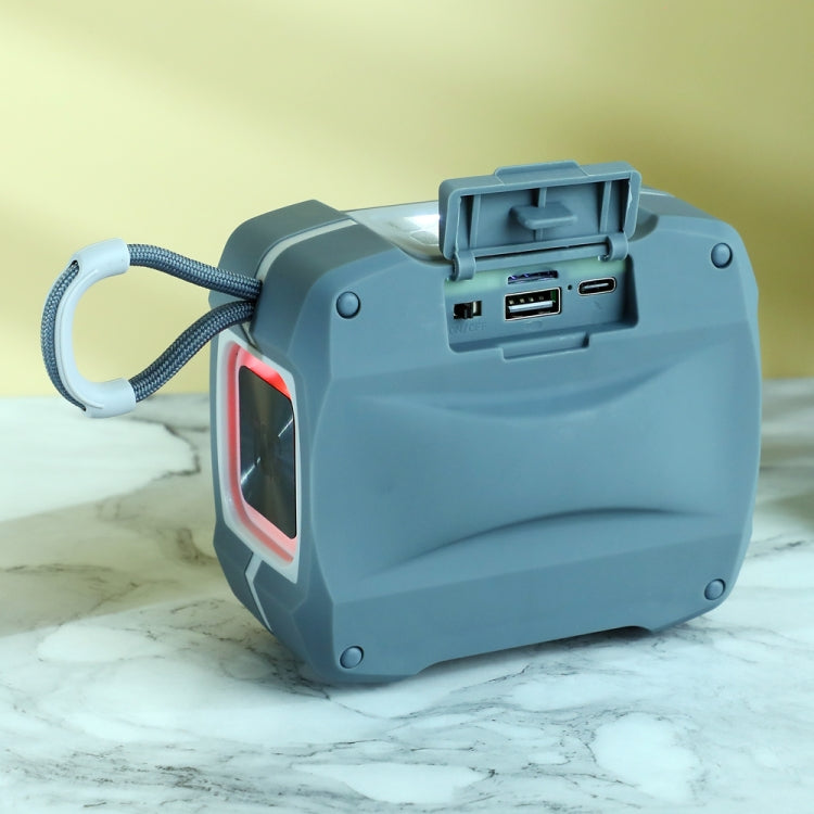 T&G TG661 Colorful LED Portable Outdoor Wireless Bluetooth Speaker, TG661