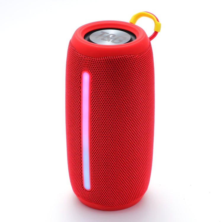 T&G TG663 Portable Colorful LED Wireless Bluetooth Speaker Outdoor Subwoofer, TG663