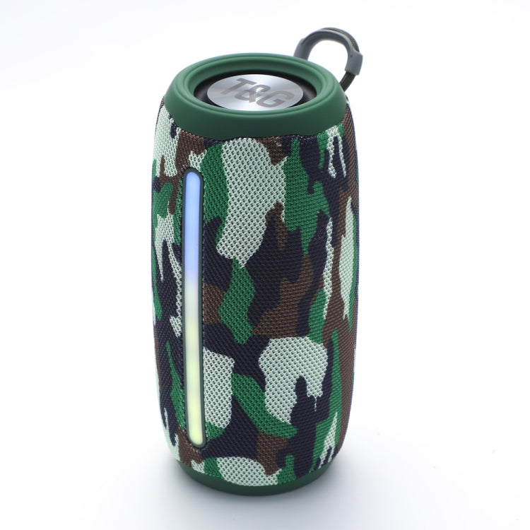 T&G TG663 Portable Colorful LED Wireless Bluetooth Speaker Outdoor Subwoofer, TG663