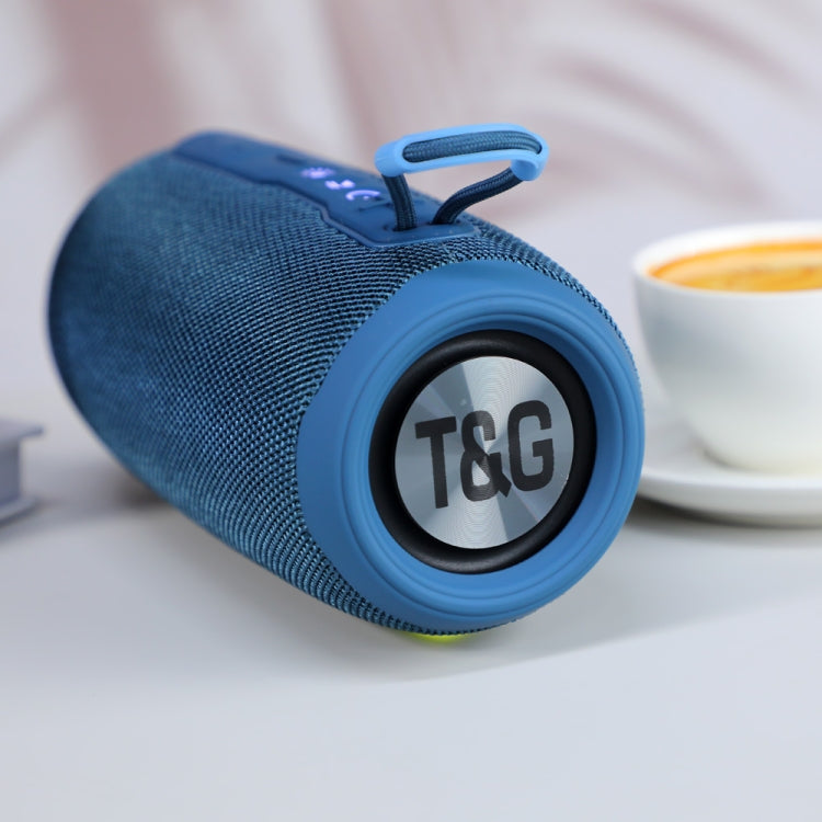 T&G TG663 Portable Colorful LED Wireless Bluetooth Speaker Outdoor Subwoofer, TG663
