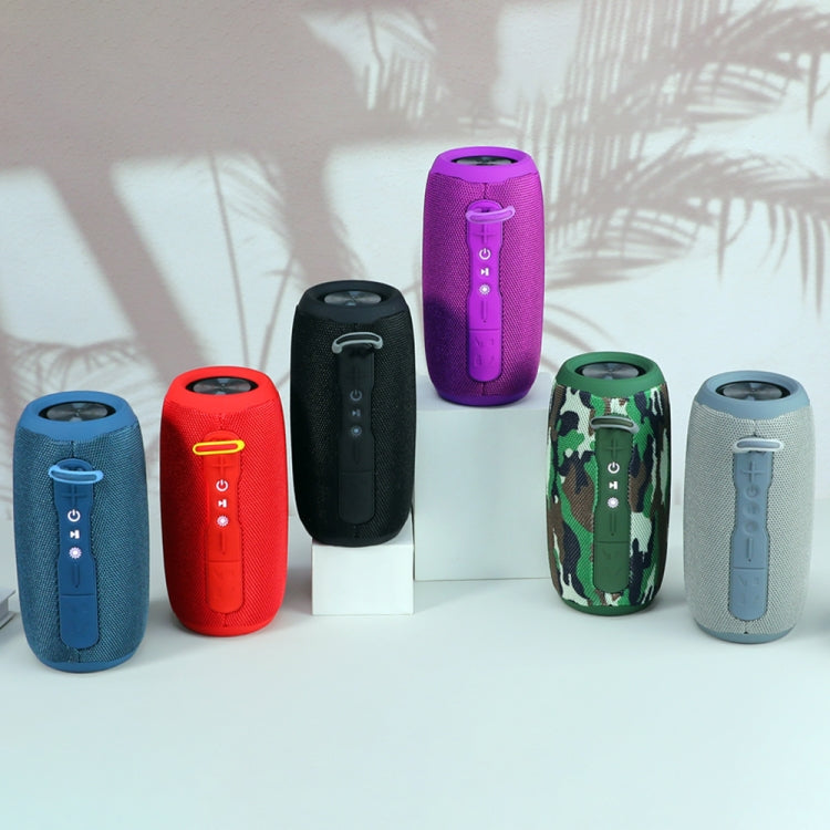 T&G TG663 Portable Colorful LED Wireless Bluetooth Speaker Outdoor Subwoofer, TG663