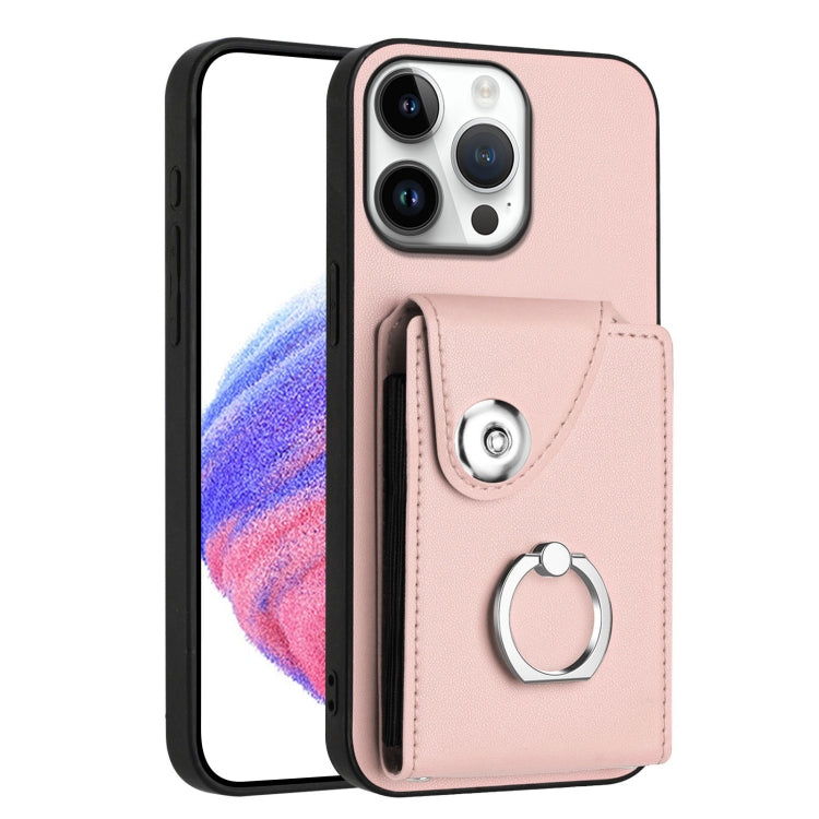 Organ Card Bag Ring Holder Phone Case, For iPhone 16e, For iPhone 16 Pro Max, For iPhone 16 Pro, For iPhone 16 Plus