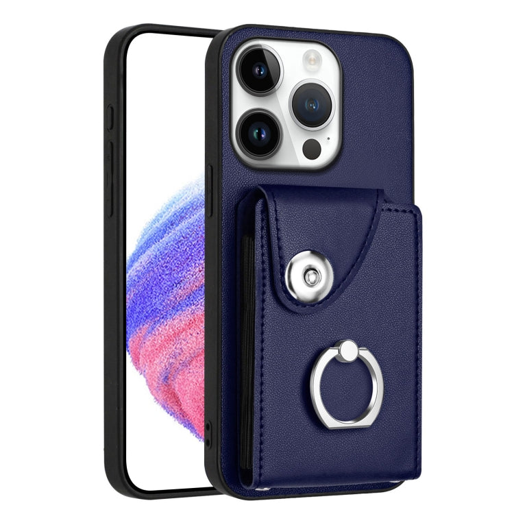 Organ Card Bag Ring Holder Phone Case, For iPhone 16e, For iPhone 16 Pro Max, For iPhone 16 Pro, For iPhone 16 Plus