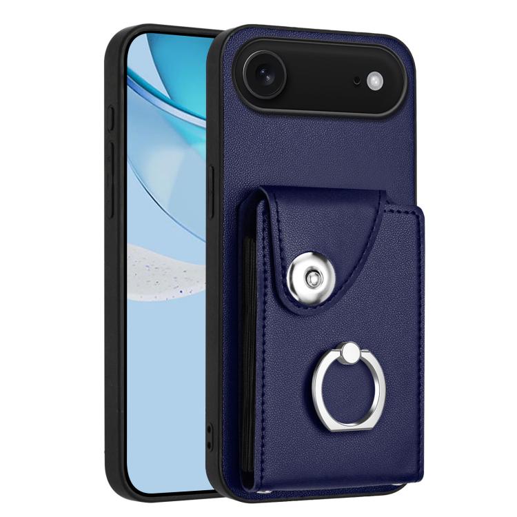 Organ Card Bag Ring Holder Phone Case, For iPhone 17 Pro Max, For iPhone 17 Pro, For iPhone 17, For iPhone 17 Air