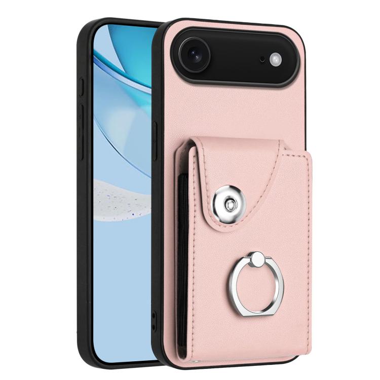 Organ Card Bag Ring Holder Phone Case, For iPhone 17 Pro Max, For iPhone 17 Pro, For iPhone 17, For iPhone 17 Air