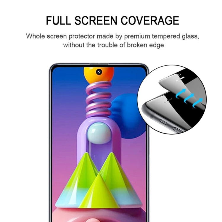 For Xiaomi Redmi Note 9 Global Full Glue Full Screen Tempered Glass Film, For Samsung Galaxy M51, For Samsung Galaxy A01 Core