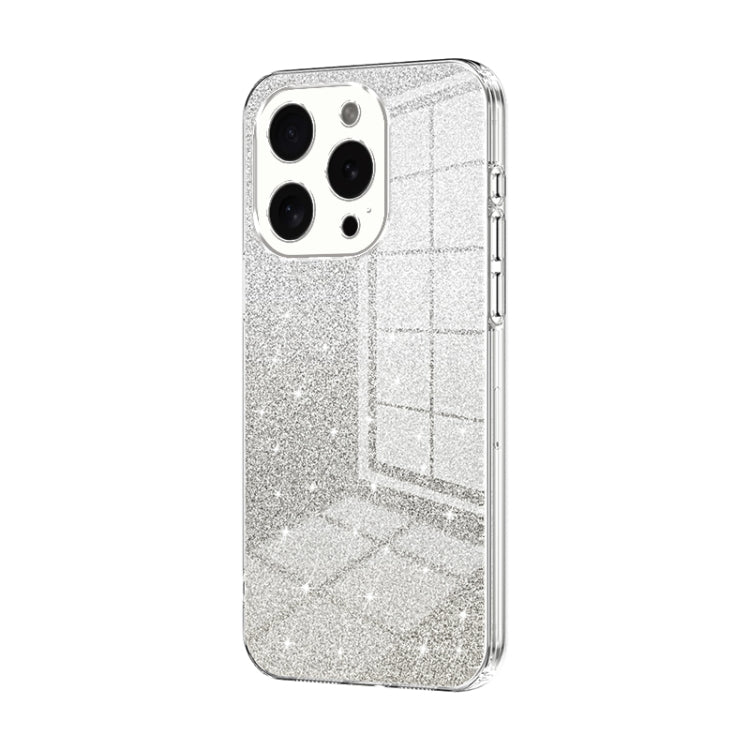 Gradient Glitter Powder Electroplated Phone Case