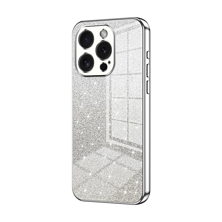 Gradient Glitter Powder Electroplated Phone Case