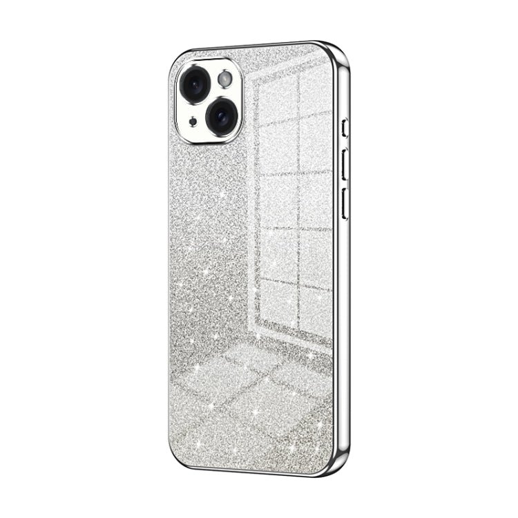 Gradient Glitter Powder Electroplated Phone Case