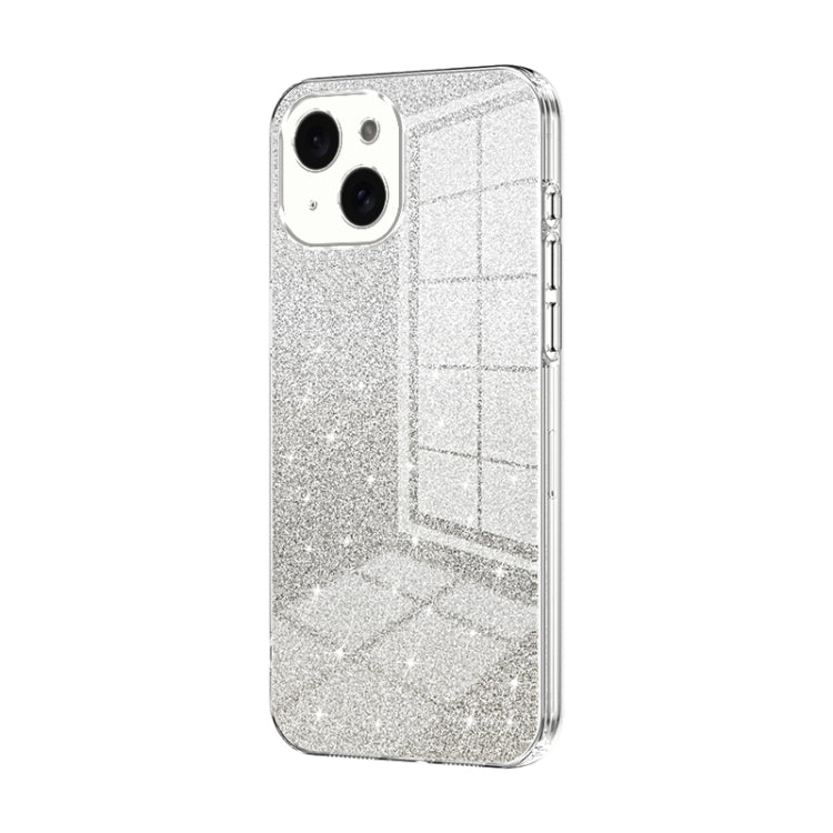 Gradient Glitter Powder Electroplated Phone Case