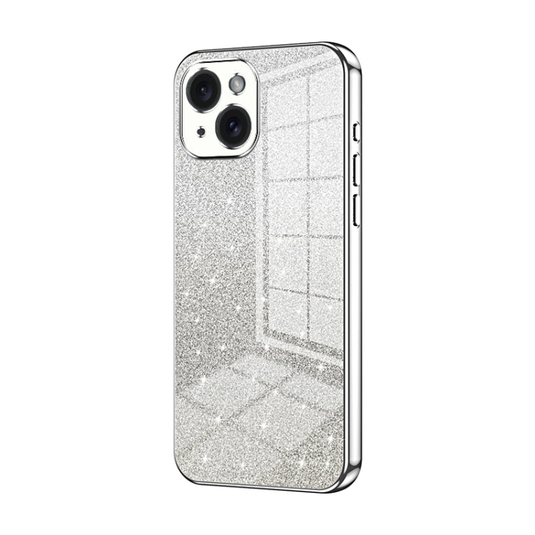 Gradient Glitter Powder Electroplated Phone Case