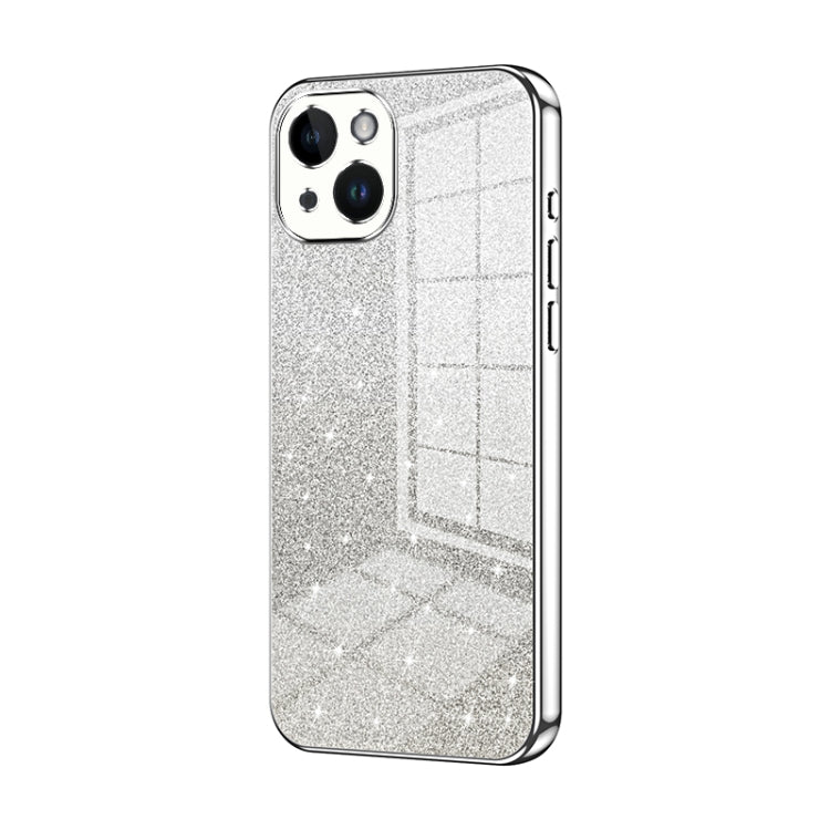 Gradient Glitter Powder Electroplated Phone Case