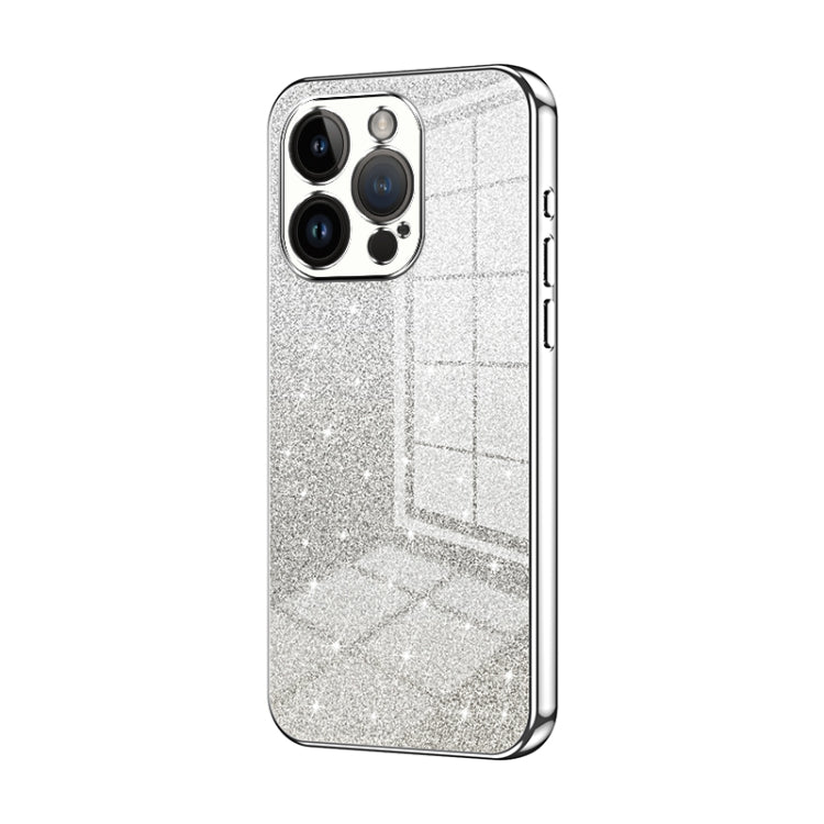 Gradient Glitter Powder Electroplated Phone Case
