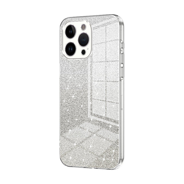Gradient Glitter Powder Electroplated Phone Case