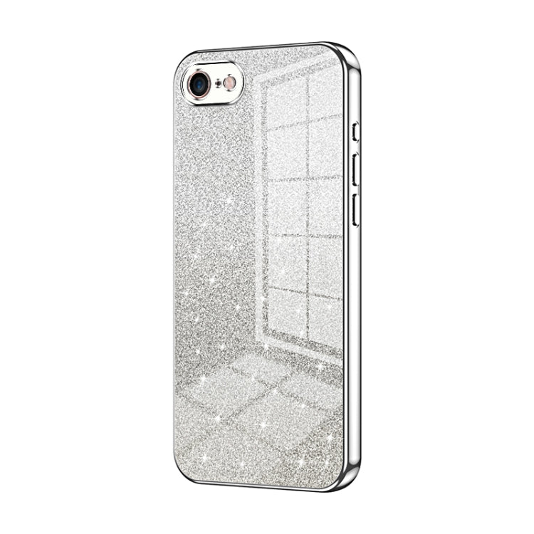 Gradient Glitter Powder Electroplated Phone Case