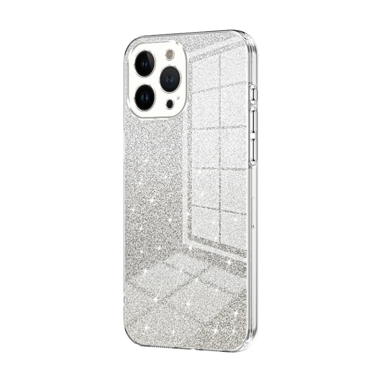Gradient Glitter Powder Electroplated Phone Case