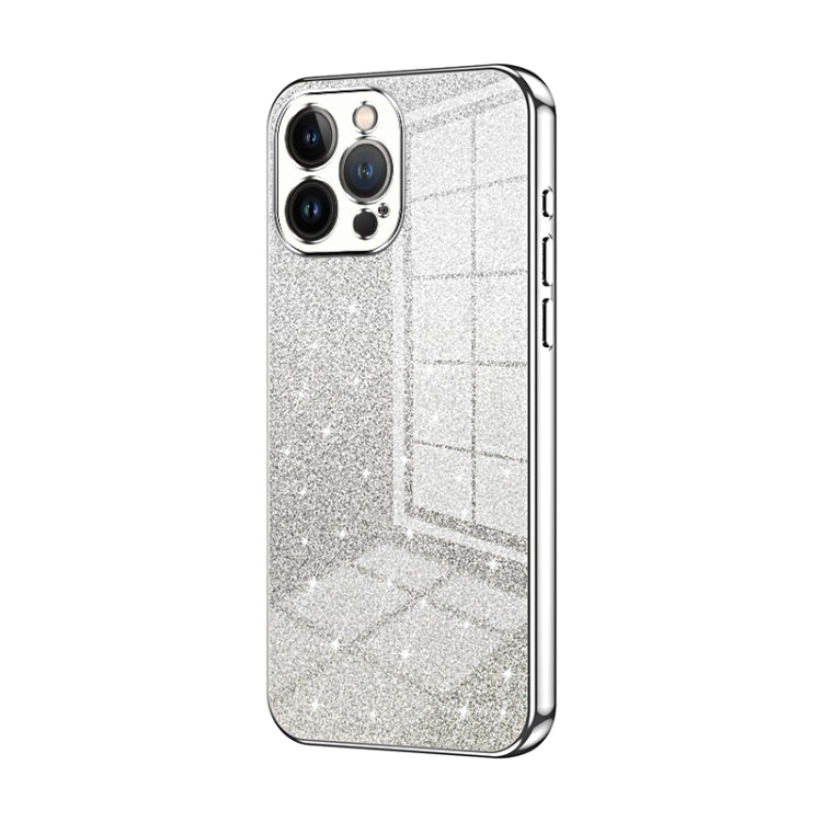 Gradient Glitter Powder Electroplated Phone Case