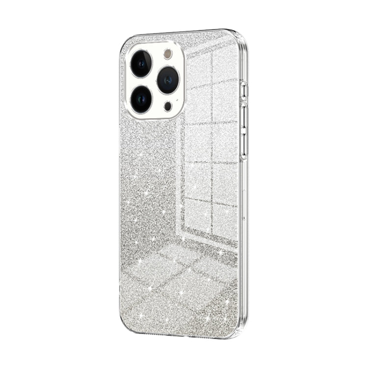 Gradient Glitter Powder Electroplated Phone Case