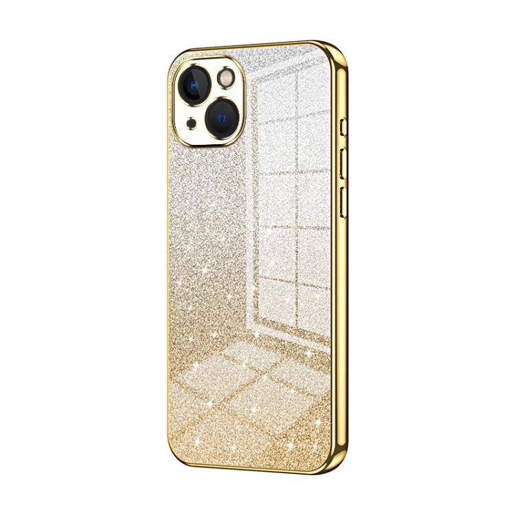 Gradient Glitter Powder Electroplated Phone Case