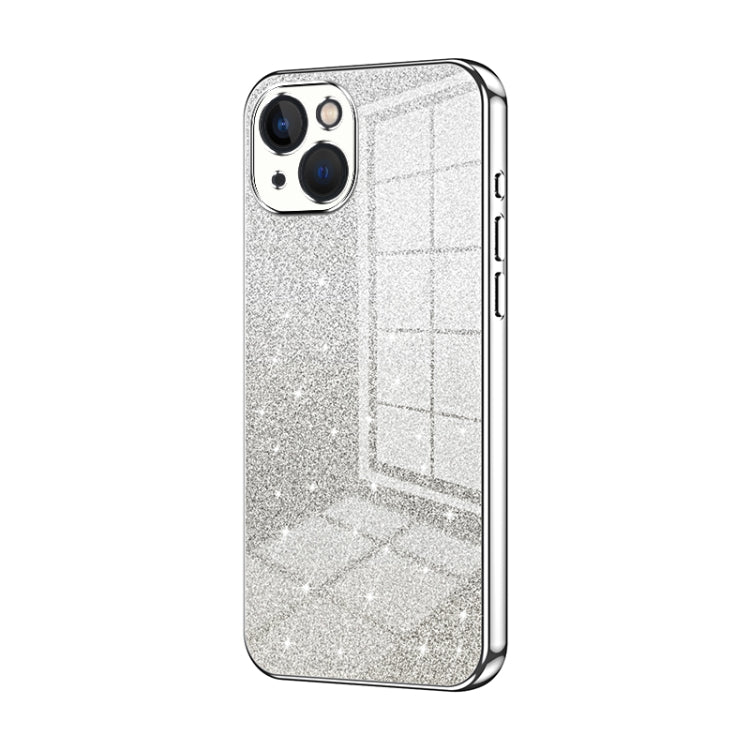 Gradient Glitter Powder Electroplated Phone Case