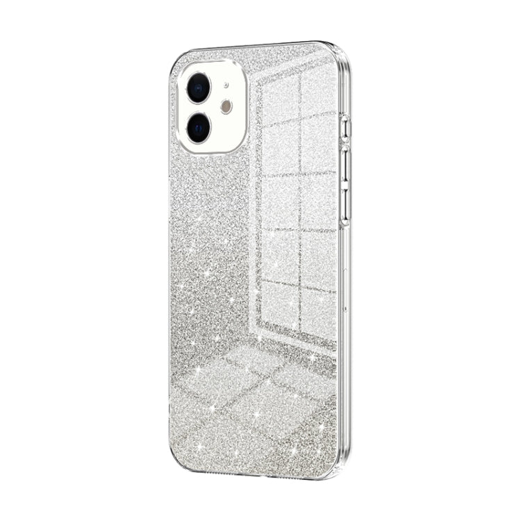 Gradient Glitter Powder Electroplated Phone Case