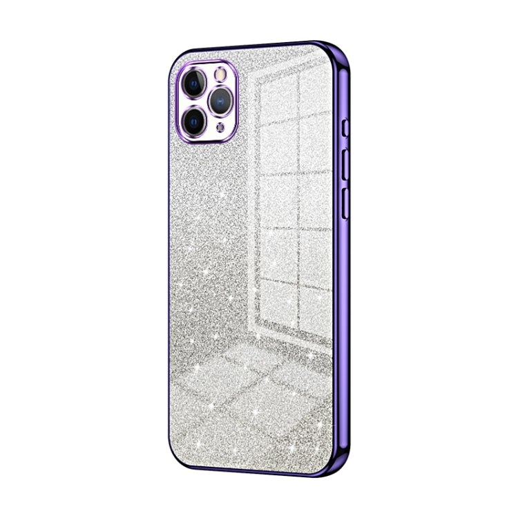 Gradient Glitter Powder Electroplated Phone Case